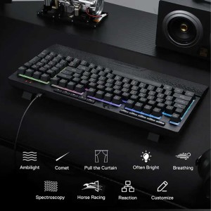کیبورد گیمینگ با سیم ردراگون مدل SHIVA K515 RGB